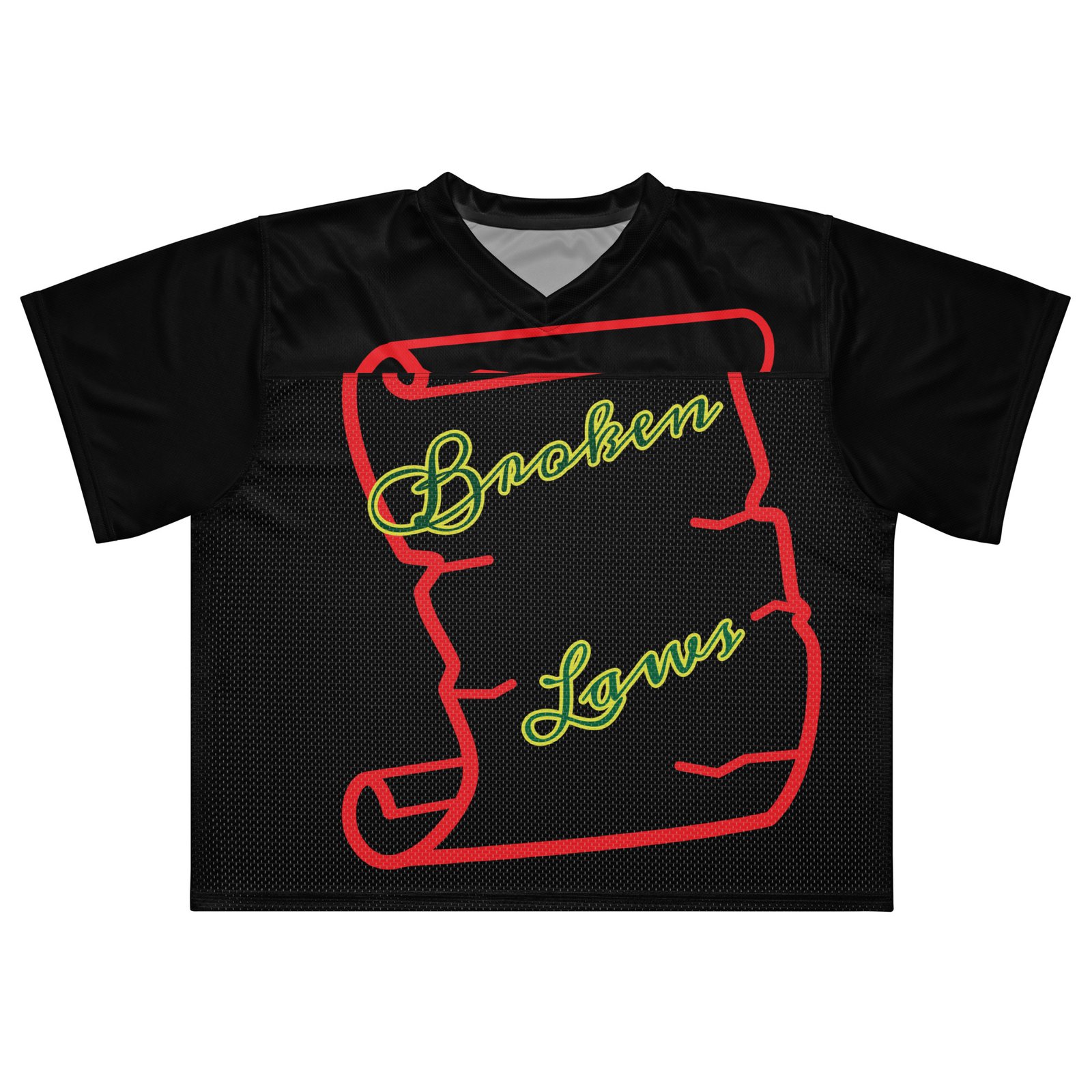 Broken Laws Boxy football jersey - Image 2