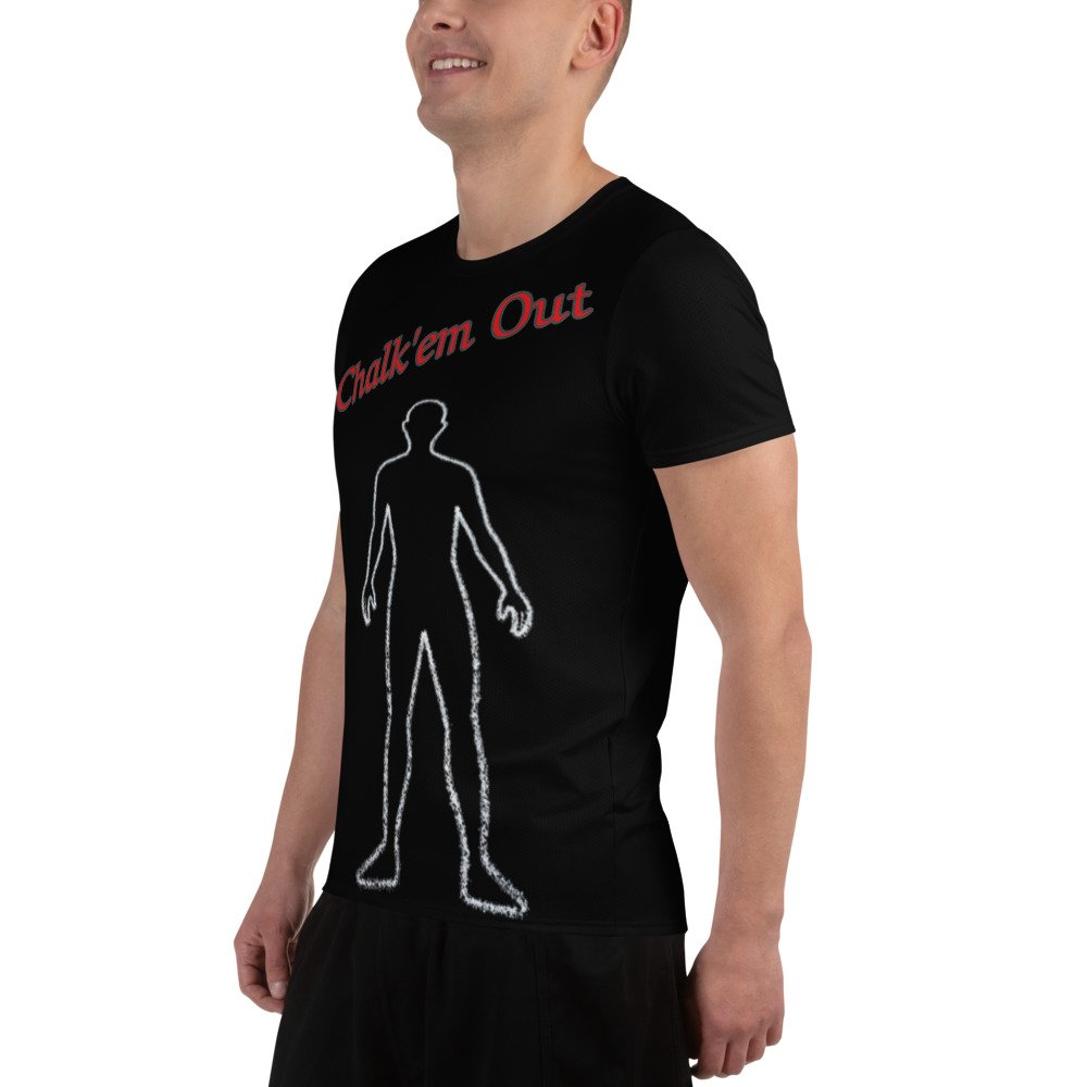 Chalk'em Out Men's athletic t-shirt - Image 3
